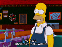 confused homer simpson GIF