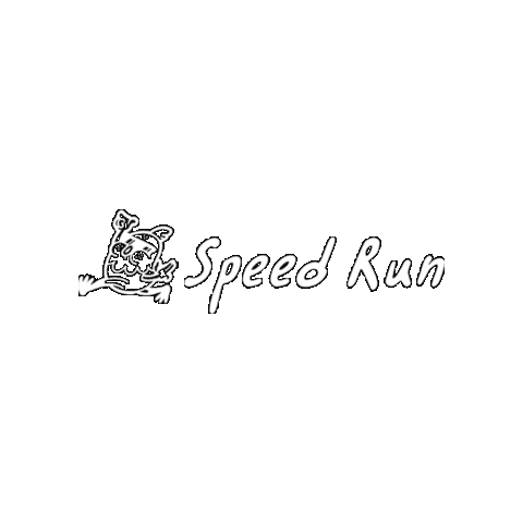 Speed Run Sticker