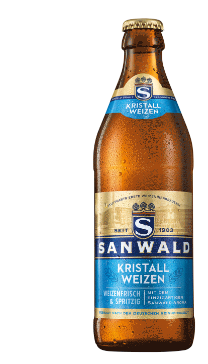 wheat beer drinking Sticker by Sanwald