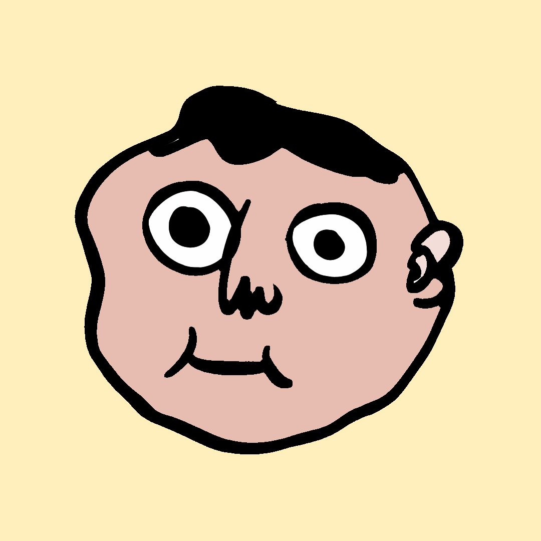 Gello_Hoodbye loop black face mask GIF