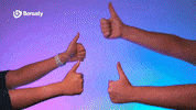 bonusly thank you thanks thumbs up many thanks GIF