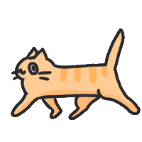 Cat Sticker by bunny_is_moving