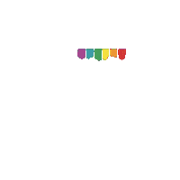 Rainbow Vintage Sticker by themarisjones