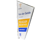 VanderSandeMakelaars te koop tekoop bord verkoop Sticker