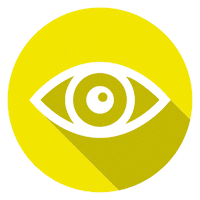 Eye Exhibition Sticker by step one GmbH