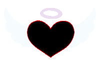 Heart Wings Sticker by Bel Diniz