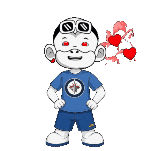 Winnipeg Jets Nhl Sticker by Zhot Shop