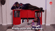 Dying Mental Health GIF by BuzzFeed