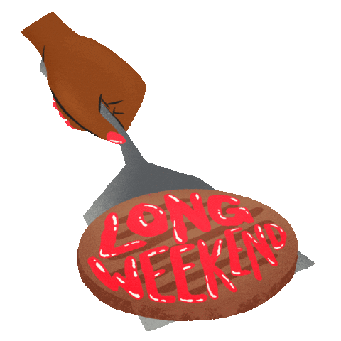 Grilling Independence Day Sticker by Hello All