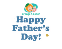 Op Happy Fathers Day Sticker by Orange and Peach