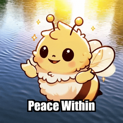 Inner Peace GIF by Beelightened