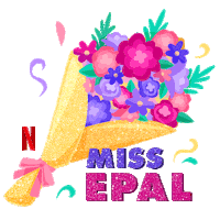 Flowers Crown Sticker by Netflix Philippines