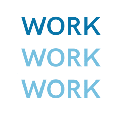 Working Work Work Work Sticker by studio flabbergasted
