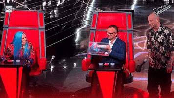 Tv Show Lol GIF by The Voice of Italy
