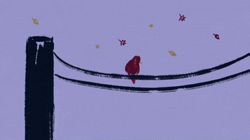 Falling Leaves Fall GIF by Unpopular Cartoonist