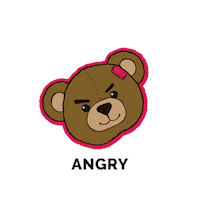 Angry Bear Sticker by Approve