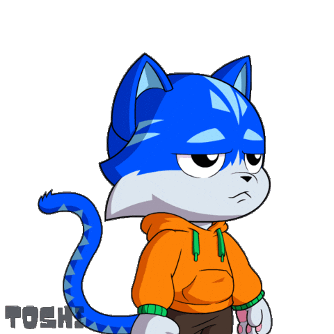 Thanks Wow Sticker by Toshithecat