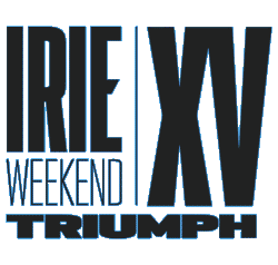IRIEWEEKEND giphyupload iw triumph irie Sticker