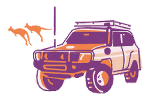Road Trip Outback Sticker by South Australia