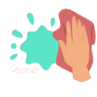 CleanipediaSA home house cleaning wipe Sticker