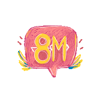 Dia De La Mujer Girl Power Sticker