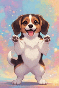 onarachan hello puppy yahoo GIF