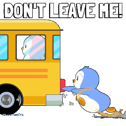 Sad Miss You Sticker by Pudgy Penguins