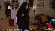 Candy Cane Wow GIF by Hallmark Mystery