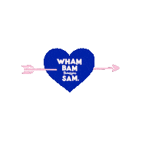 WHAMBAMTHANKYOUSAM villain studio wham bam wham bam thank you sam Sticker