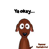 Dog No Sticker by VeeFriends