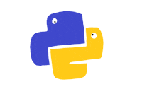 Python Coding Sticker by KizCode