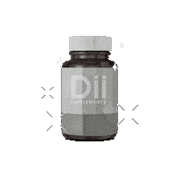 Dii_supplements vitamin supplement dii diisupplements Sticker