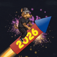 Dog Fireworks GIF by SkyDog Social