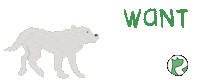 Rdb Want Sticker by realdogbox