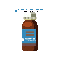 Farmaespecialidades salud medicina entrega farma Sticker
