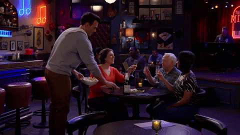 Happy Hour Cheers GIF by CallMeKatFOX