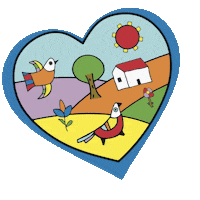 Whatsthatyourecookin heart pupusas salvi folk art Sticker