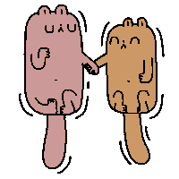 Otter Love Sticker by CsaK