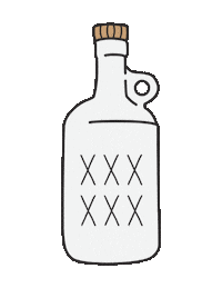 Cheers Bottle Sticker by KOKORO Spirits