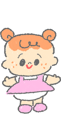 Girl Wink Sticker by タタイマム