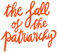 Womens Rights Fall Sticker by Eugeniedbart