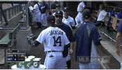 chicago cubs hug GIF by MLB