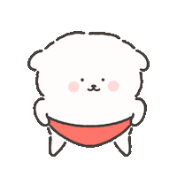 gom_gom26 dog chunsam gomgom26 Sticker