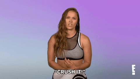 Crush It Ronda Rousey GIF by E!