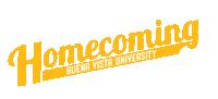 Homecoming Gobeavers Sticker by Buena Vista University