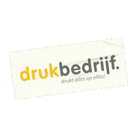 Amsterdam Printing Sticker by Drukbedrijf