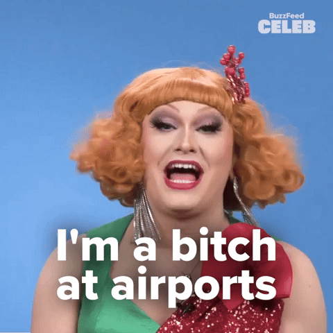 Bitch at airports