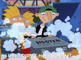 hey arnold nick splat GIF