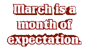 March Sticker by OpticalArtInc.
