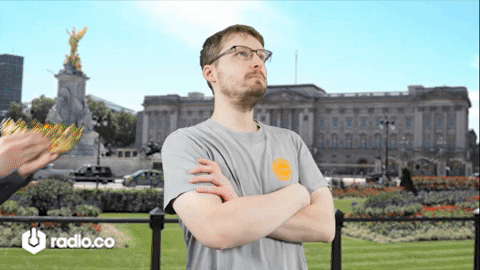 RadioCo giphyupload queen radio crown GIF